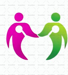 Menschen die Hände halten